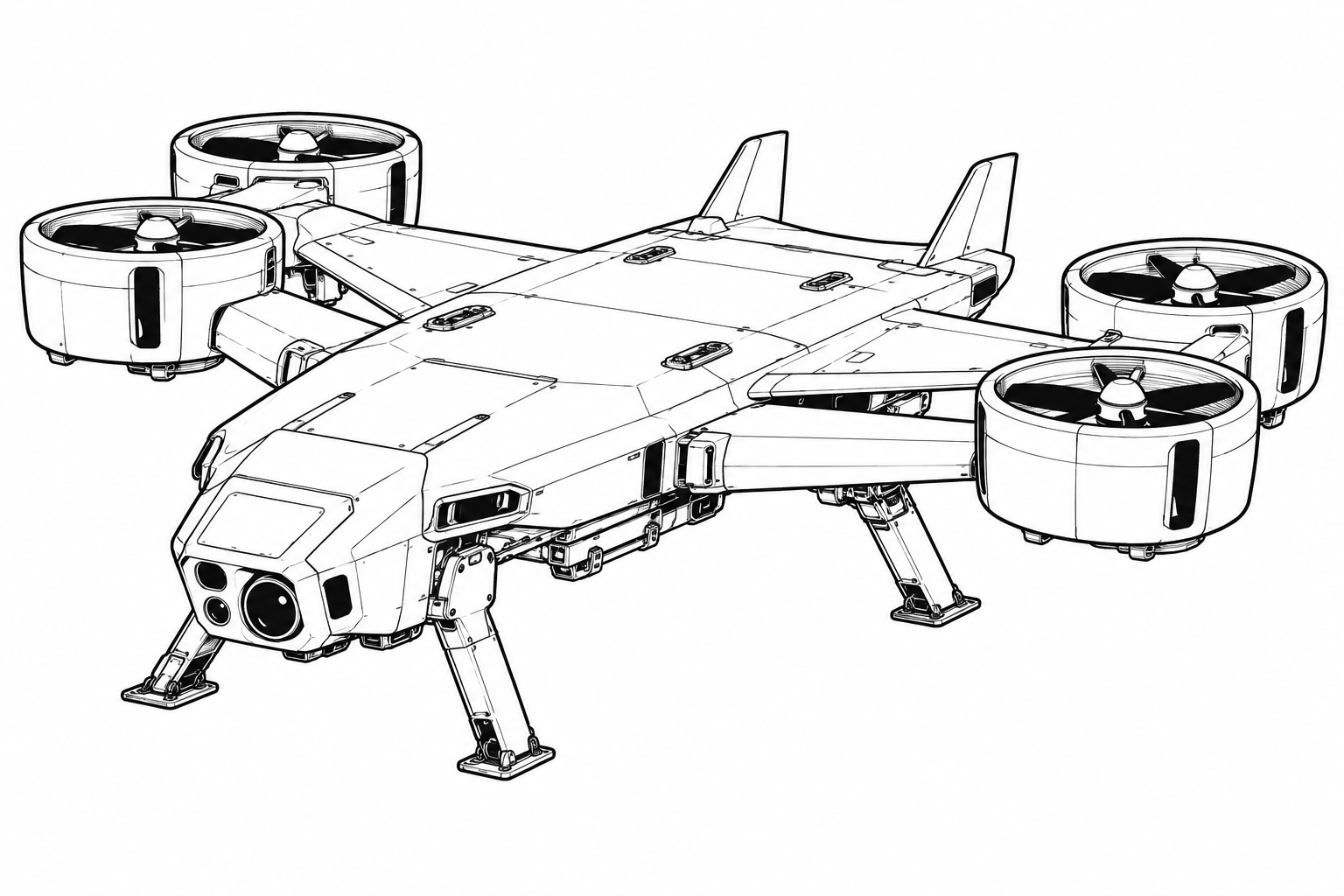 Jackal UAV military drone profile image